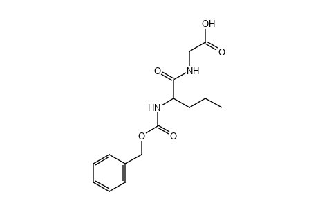 DL-N-(N-CARBOXYNORVALYL)GLYCINE, N-BENZYL ESTER