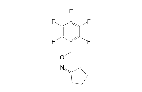 Cyclopentanone oxime, o-[(pentafluorophenyl)methyl]-