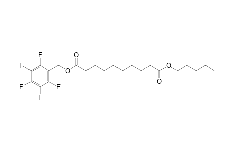 Sebacic acid, pentafluorobenzyl pentyl ester