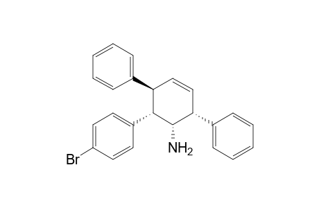 3-Cyclohexen-1-amine, 6-(4-bromophenyl)-2,5-diphenyl-, (1.alpha.,2.beta.,5.beta.,6.beta.)-