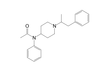 N-Phenyl-N-[1-(1-phenylpropan-2-yl)piperidin-4-yl]acetamide