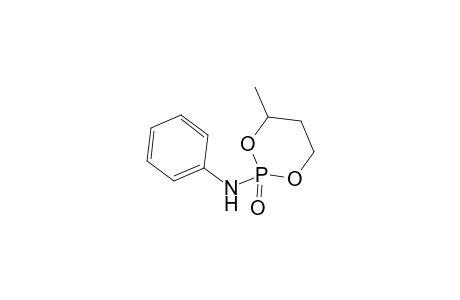 1,3,2-Dioxaphosphorinan-2-amine, 4-methyl-N-phenyl-, 2-oxide