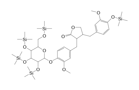 Matairesinoside, penta-TMS