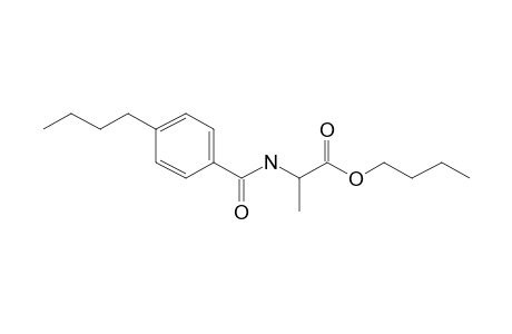 L-Alanine, N-(4-butylbenzoyl)-, butyl ester