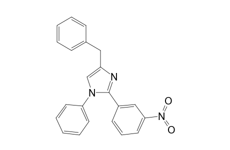 4-Benzyl-2-(3-nitrophenyl)-1-phenyl-1H-imidazole