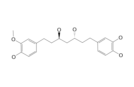 (3R,5S)-DIHYDROXY-1-(4-HYDROXY-3-METHOXYPHENYL)-7-(3,4-DIHYDROXYPHENYL)-HEPTANE