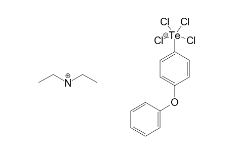 DIETHYLAMMONIUM-PARA-PHENOXYPHENYL-TELLURIUM-TETRACHLORIDE