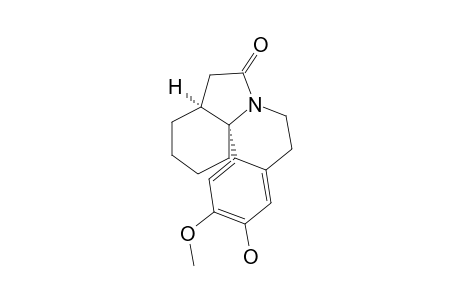 (4aS,13a1S)-11-hydroxy-12-methoxy-3,4,4a,5,8,9-hexahydro-1H-indolo[1-a]isoquinolin-6(2H)-one