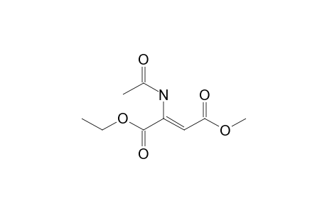 1-Ethyl 4-methyl 2-(acetylamino)-2-butene-1,4-dioate