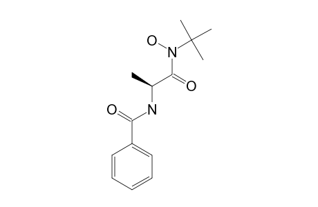 N-TERT.-BUTYL-N-[N'-BENZOYL-L-ALANINOYL]-HYDROXYLAMINE