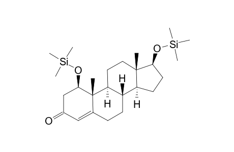 Androst-4-ene-1.beta.,17.beta.-diol-3-one di-TMS derivative