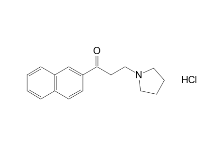 3-(1-pyrrolidinyl)-2'-propionaphthone, hydrochloride