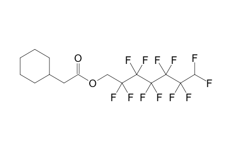 Cyclohexaneacetic acid, 2,2,3,3,4,4,5,5,6,6,7,7-dodecafluoroheptyl ester