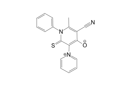 5-CYANO-6-METHYL-1-PHENYL-3-PYRIDINIO-2-THIOXO-1,2-DIHYDRO-PYRIDIN-4-OLATE