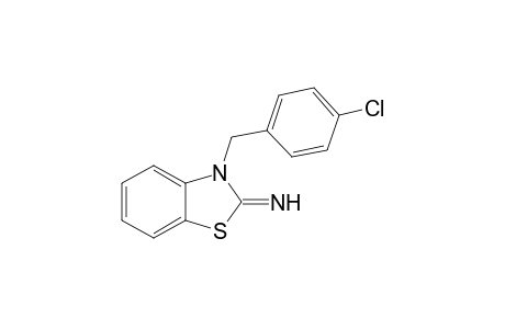 3-(4-Chlorobenzyl)-2(3H)-iminobenzothiazole hydrobromide