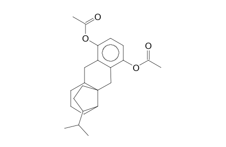 Cyclopenta[d]anthracene-8,11-diol, 1,2,3,3a,4,5,6,6a,7,12-decahydro-3-isopropyl-, diacetate