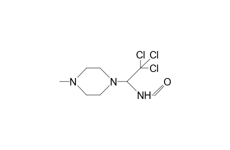 N-[2,2,2-Trichloro-1-(4-methyl-1-piperazinyl)-ethyl]-formamide