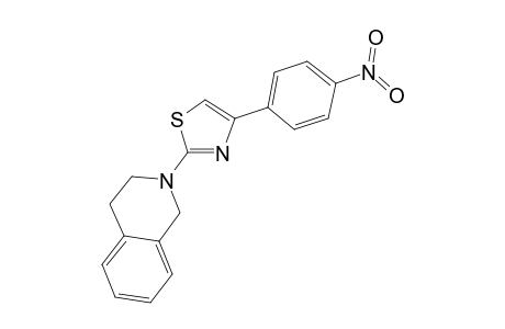 2-(3,4-dihydro-1H-isoquinolin-2-yl)-4-(4-nitrophenyl)-1,3-thiazole