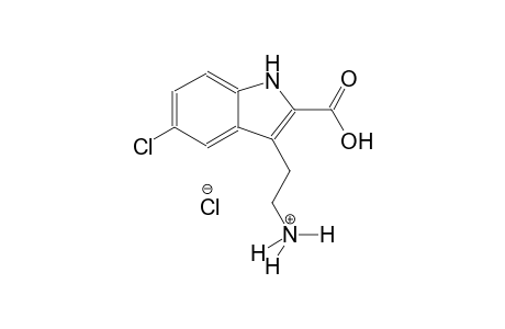 1H-indole-3-ethanaminium, 2-carboxy-5-chloro-, chloride