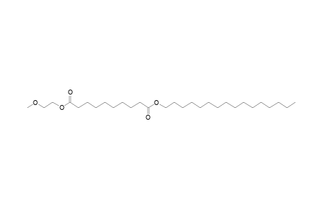 Sebacic acid, hexadecyl 2-methoxyethyl ester