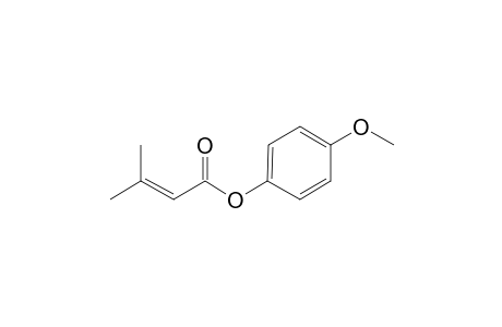 3-Methylbut-2-enoic acid (4-methoxyphenyl) ester