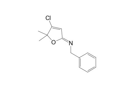 Z-2-Benzylimino-4-chloro-5,5-dimethyl-2,5-dihydrofuran
