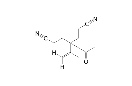 4-acetyl-4-isopropenylheptanedinitrile