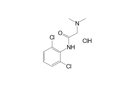 2',6'-dichloro-2-(dimethylamino)acetanilide, hydrochloride