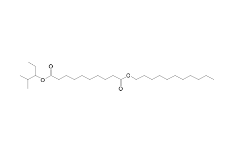 Sebacic acid, 2-methylpent-3-yl undecyl ester