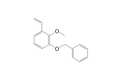 3-Benzyloxy-2-methoxystyrol