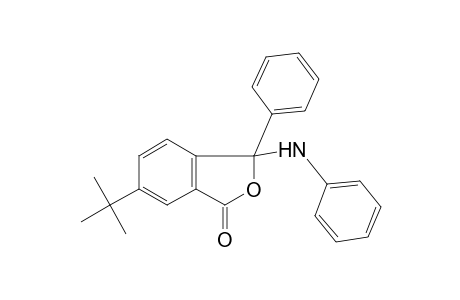 3-Anilino-6-tert-butyl-3-phenylphthalide