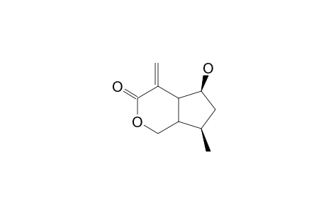 6S-HYDROXY-8S-METHYL-4-METHYLENE-HEXAHYDROCYCLOPENTA-[C]-PYRAN-3-ONE