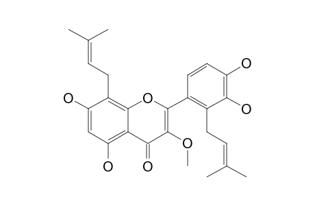 8,2'-DIPRENYLQUERCETIN-3-METHYL-ETHER