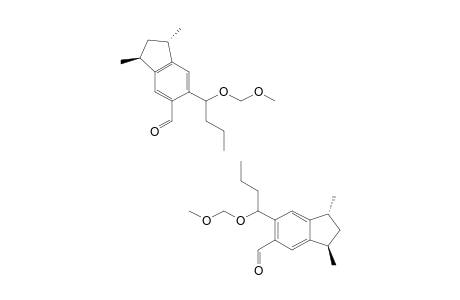 TRANS-6-(1'-METHOXYMETHYLOXYBUTYL)-1,3-DIMETHYLINDAN-5-CARBALDEHYDE