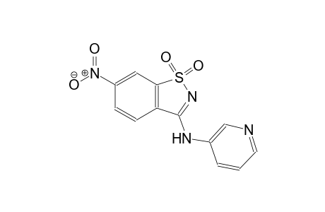 N-(6-nitro-1,1-dioxido-1,2-benzisothiazol-3-yl)-N-(3-pyridinyl)amine