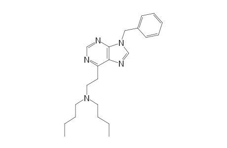 9-BENZYL-6-[2-(DIBUTYLAMINO)-ETHYL]-PURINE