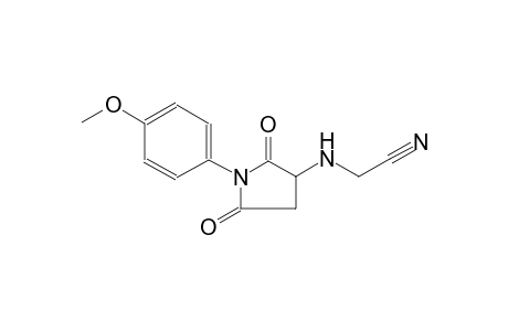 {[1-(4-methoxyphenyl)-2,5-dioxo-3-pyrrolidinyl]amino}acetonitrile