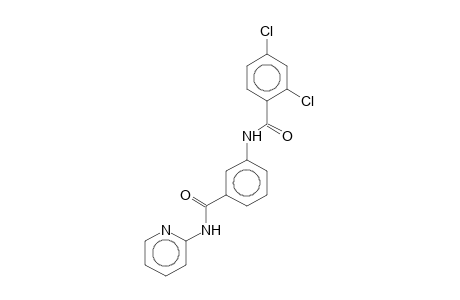 3-(2,4-Dichlorobenzamido)-N-(2-pyridyl)benzamide