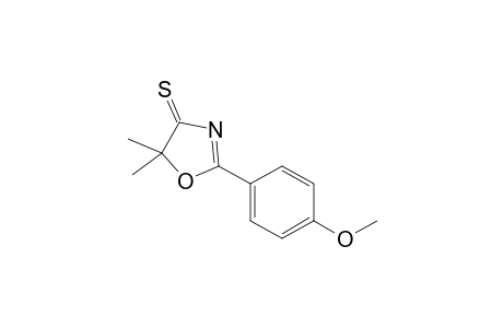 2-(4-Methoxyphenyl)-5,5-dimethyl-1,3-oxazole-4-thione