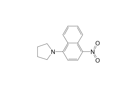 Pyrrolidine, 1-(4-nitro-1-naphthalenyl)-