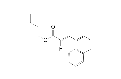 (E)-n-Butyl 3-(1-naphthyl)-2-fluoropropenoate