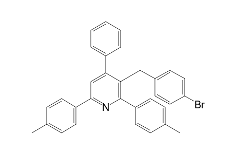 3-(p-bromobenzyl)-2,6-di-p-tolyl-4-phenylpyridine