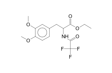 3-(3,4-Dimethoxy-phenyl)-2-(2,2,2-trifluoro-acetylamino)-propionic acid ethyl ester