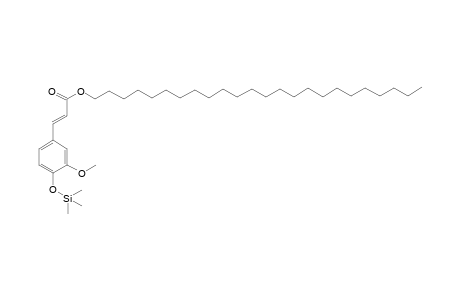 Tetracosyl ferulate, mono-TMS