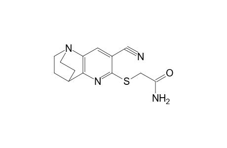 Acetamide, 2-[[4-cyano-1,6-diazatricyclo[6.2.2.0(2,7)]dodeca-2(7),3,5-trien-5-yl]thio]-