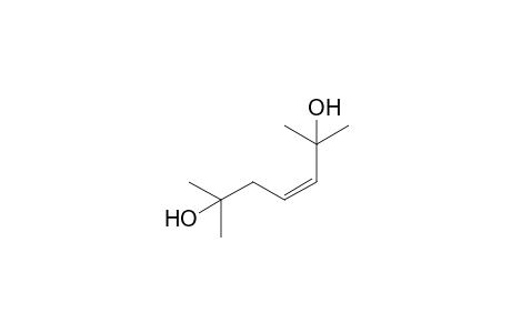 (Z)-2,6-dimethyl-3-heptene-2,6-diol