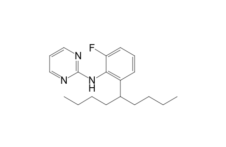 N-(2-Fluoro-6-(nonan-5-yl)phenyl)pyrimidin-2-amine