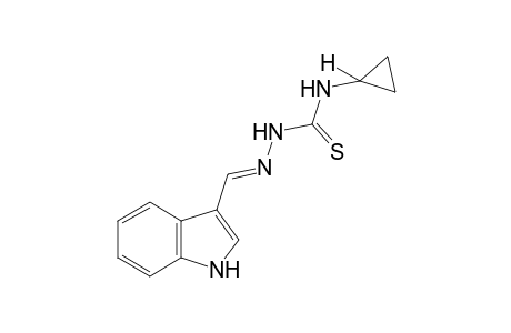 indole-3-carboxaldehyde, 4-cyclopropyl-3-thiosemicarbazone