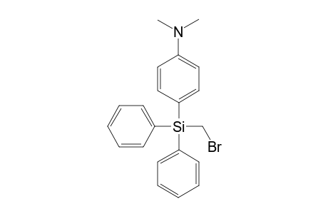 (Bromomethyl)(p-dimethylaminophenyl)diphenyl)silane