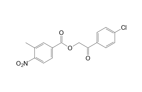 4-nitro-m-toluic acid, ester with 4'-chloro-2-hydroxyacetophenone